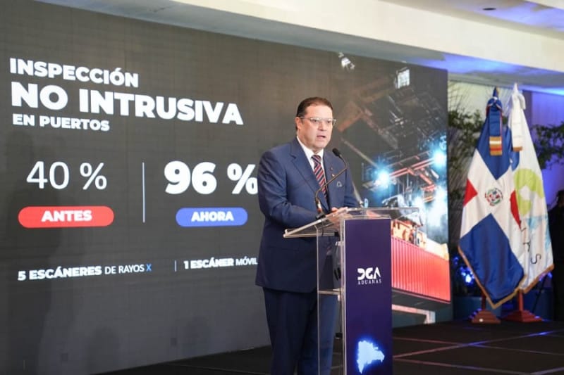 Aduanas Dominicana multiplica por siete sus reservas con reformas digitales